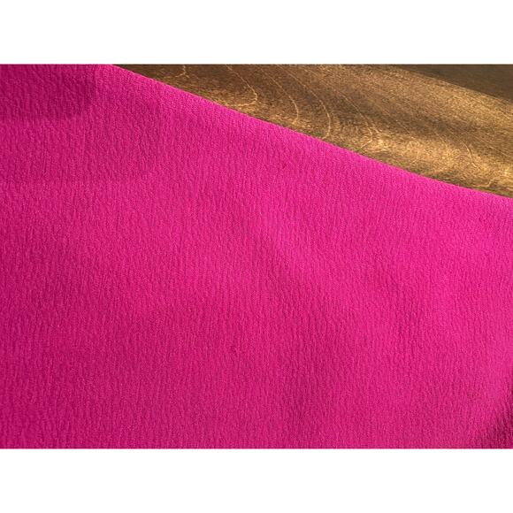 Betsey Johnson Women’s Fuchsia Red Colorblock Sleeveless Scuba Crepe Dress 8 - Picture 5 of 11